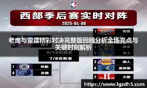 老鹰与雷霆精彩对决完整版回顾分析全场亮点与关键时刻解析